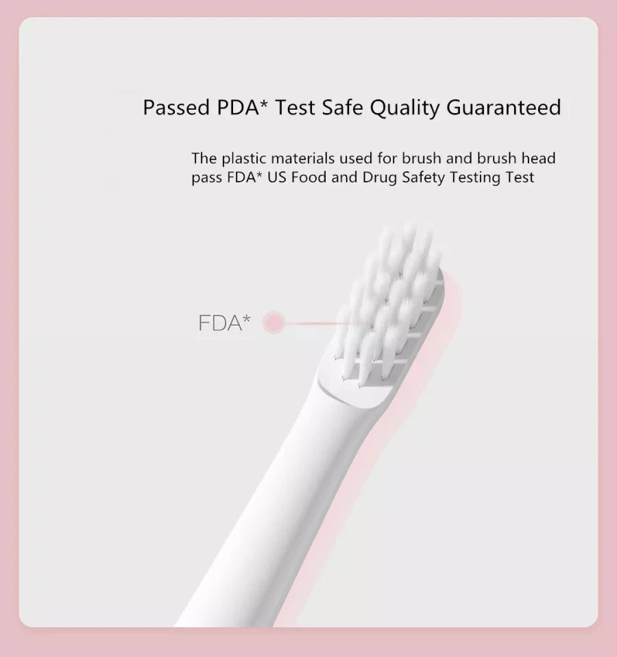 XIAOMI MIJIA T100 Sonic Electric Toothbrush Cordless USB Rechargeable Toothbrush Waterproof Ultrasonic Automatic Tooth Brush