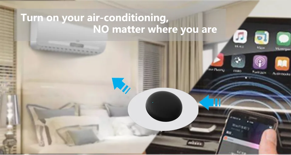Tuya WiFi IR Remote Control for Smart Home for TV Air Condition works with Alexa Google Home Yandex Alice