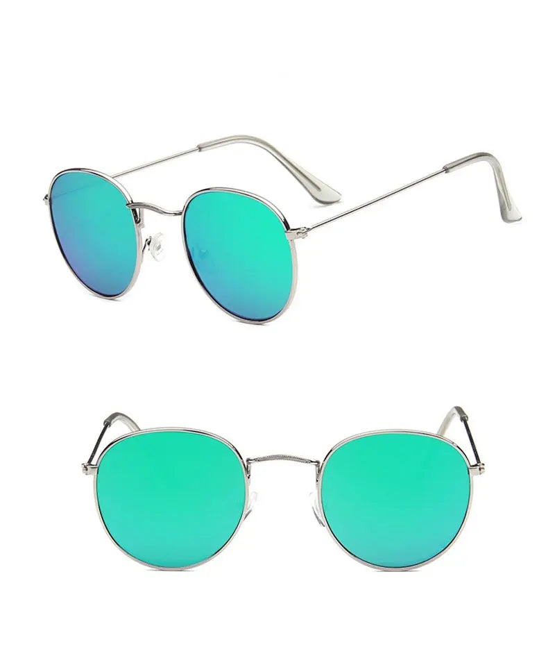 LeonLion 2023 Round Retro Sunglasses Men Round Vintage Glasses for Men/Women Luxury Eyewear Men Metal Lunette Soleil Homme UV400