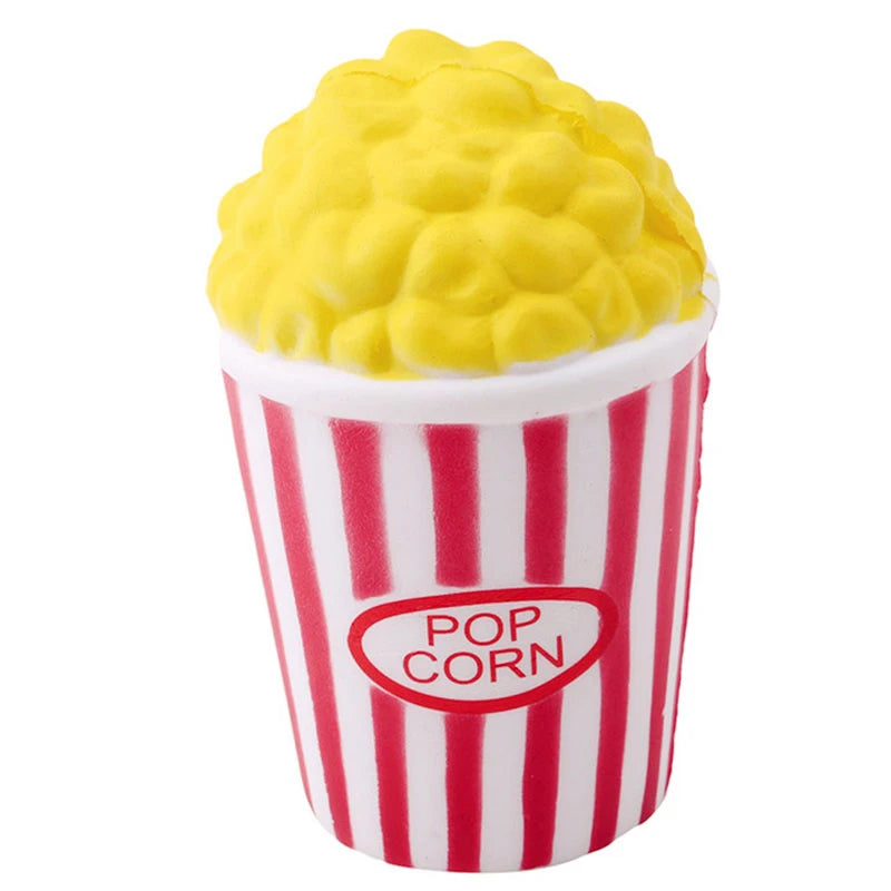 Jumbo Kawaii Squishy Toys Slow Rising Squeeze PU Popcorn Animals Anti Stress Relief Squishies Toy For Children Kids Xmas Gift