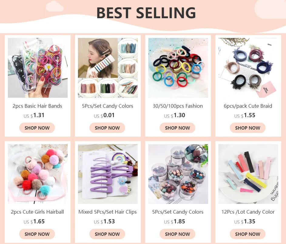 5Pcs/Set Candy Colors Hair Clips For Girls Women Simple Basic Sweet Hairpins Painted Colorful Matte Hair Accessories Barrette