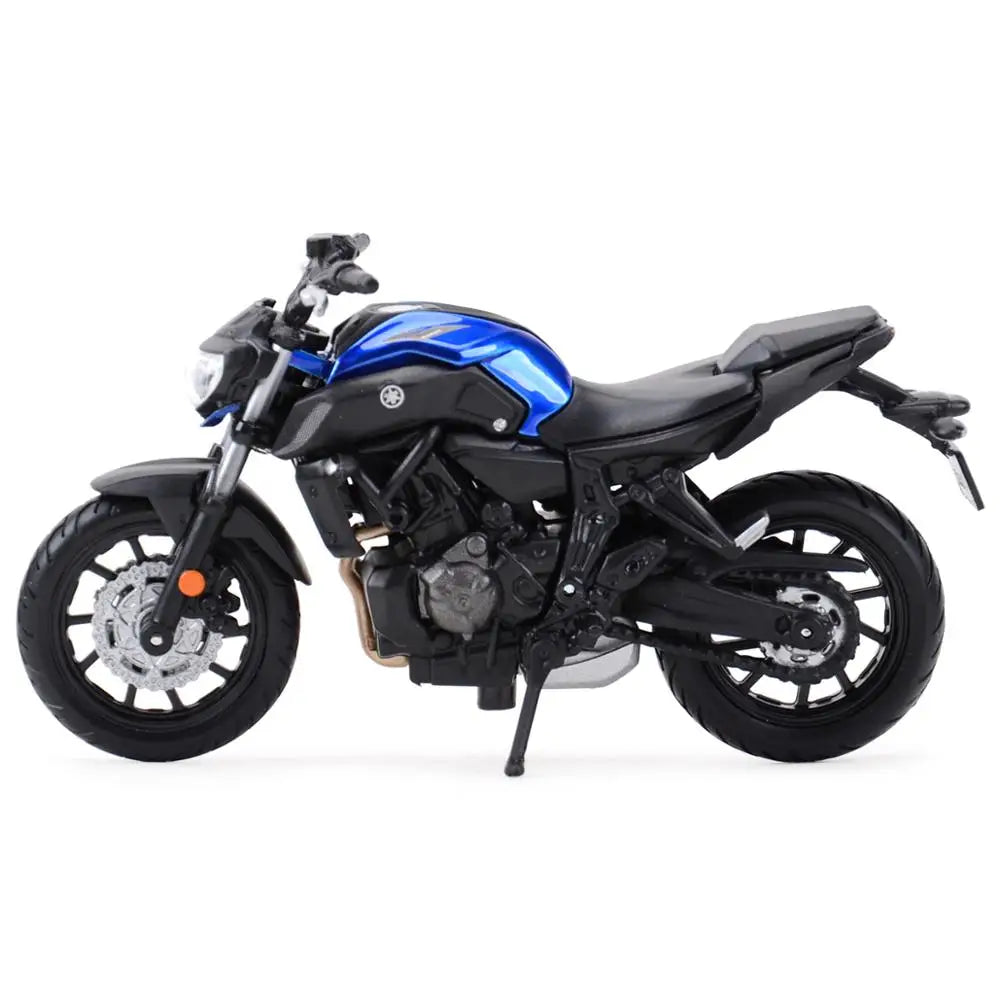 Maisto 1:18 2018 Yamaha MT07 Static Die Cast Vehicles Collectible Hobbies Motorcycle Model Toys