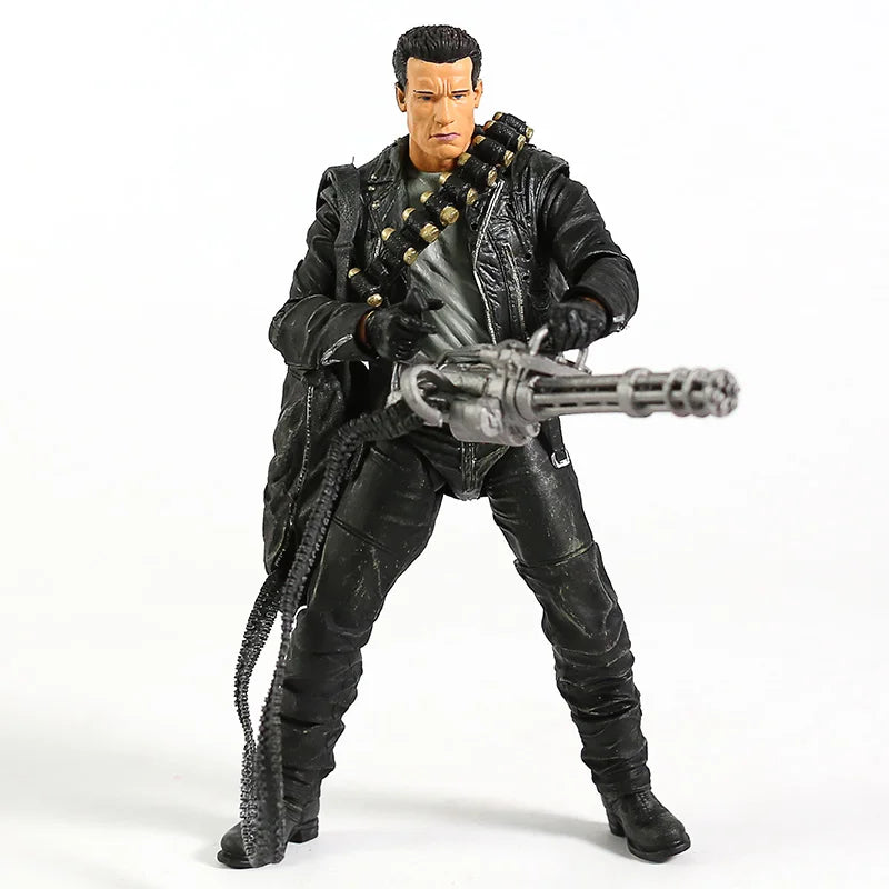 NECA The Terminator T-800 T-1000 Endoskeleton PVC Action Figure Collectible Model Toy
