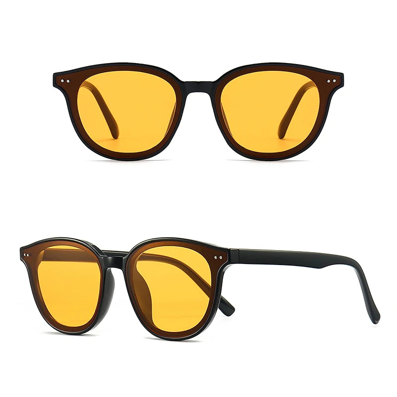 GCV Men Women Night Vision Sunglasses Goggles Yellow Orange G M Driving Eyewear Polarized Sun Glasses for Nocturnal gafas de sol