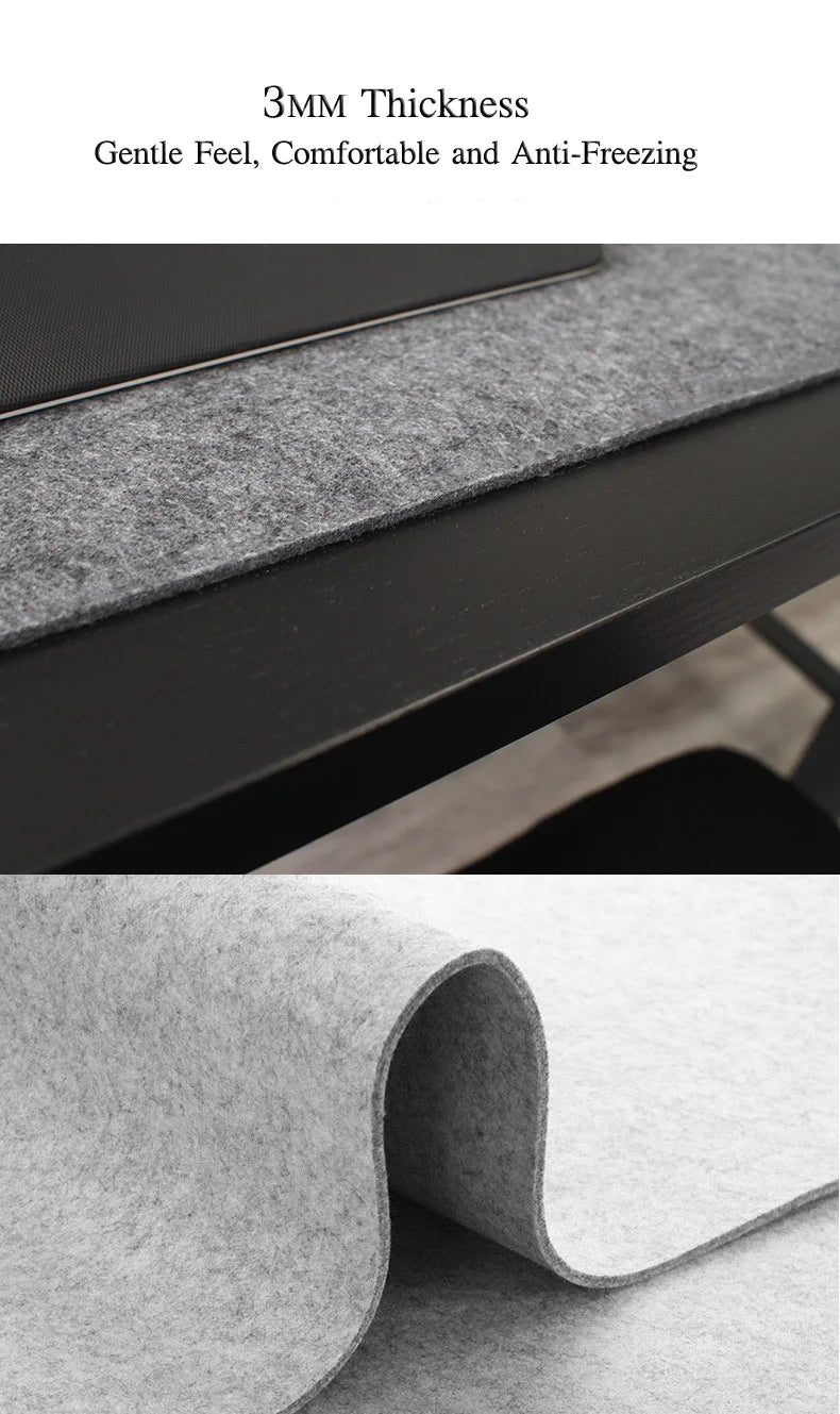 Cushion Large XXL gaming mouse pad Computer Desk Mat Table Keyboard Wool Felt Laptop Desk Non-slip deskpad Mousepad