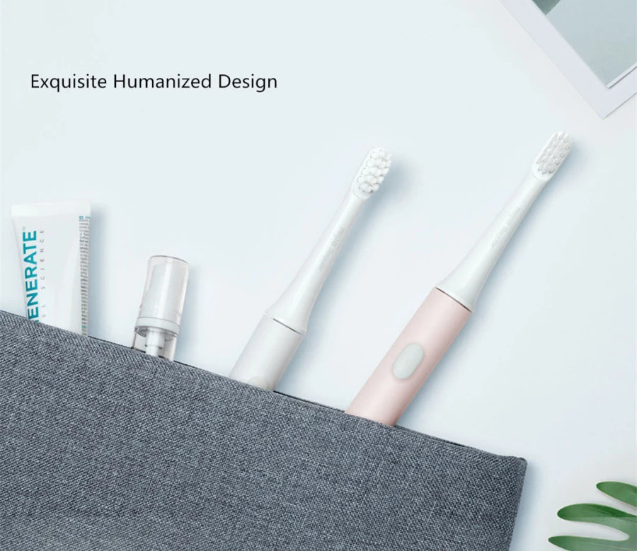 XIAOMI MIJIA T100 Sonic Electric Toothbrush Cordless USB Rechargeable Toothbrush Waterproof Ultrasonic Automatic Tooth Brush