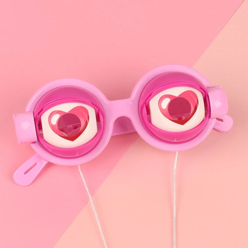 Crazy Eyes Glasses Toy Kids Party Supplies Favor Funny Pranks Plastic Glasses For Christmas Birthday Gift Novelty Toys Kids Toys