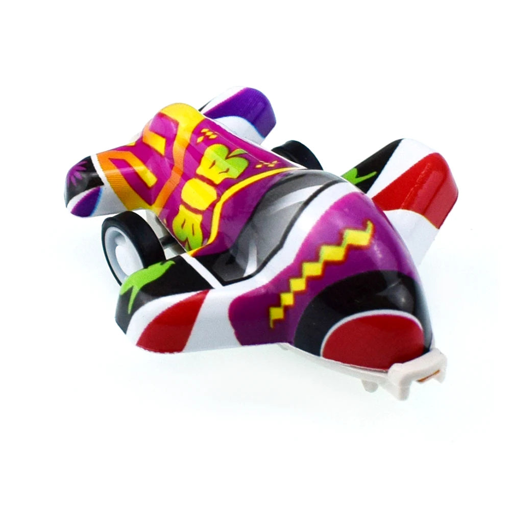20pcs/lot Cartoon Toys Cute Plastic Pull Back Cars Plane Toy Cars for Child Mini Car Model Funny Kids Toys Kindergarten Toys DDJ
