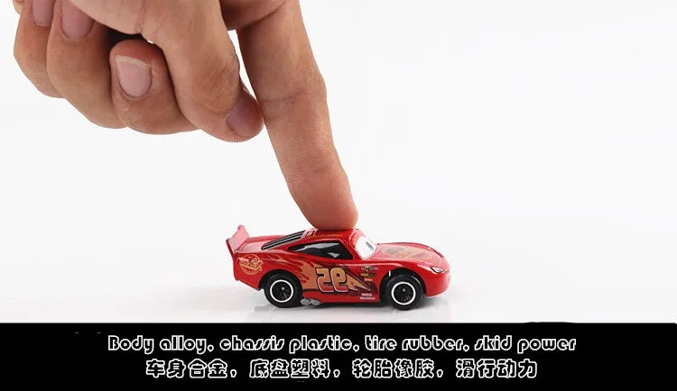 7PCS/Set Disney Pixar Car 3 Lightning McQueen Jackson Storm Uncle Truck Diecast Metal Car Model car Toy Boy Gift for boy