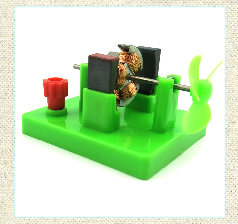 DIY DC Electrical Motor Model Physics Experiment Aids Children Educational Students Toy School Physics Science student Toy