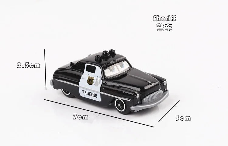 7PCS/Set Disney Pixar Car 3 Lightning McQueen Jackson Storm Uncle Truck Diecast Metal Car Model car Toy Boy Gift for boy