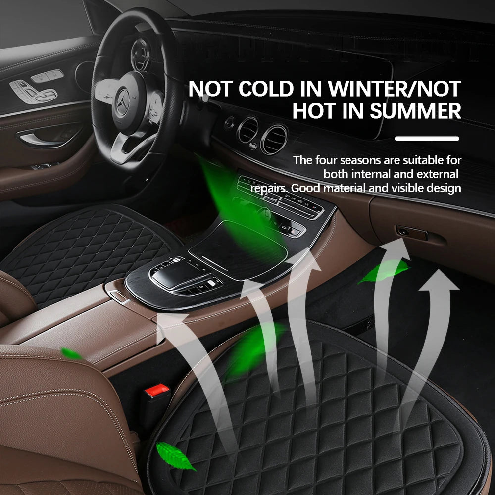Washable Universal Car Seat Cushion Car Seat Cushion Breathable Non-Slip with Comfort Memory Foam for Vehicles Office Chair Hom