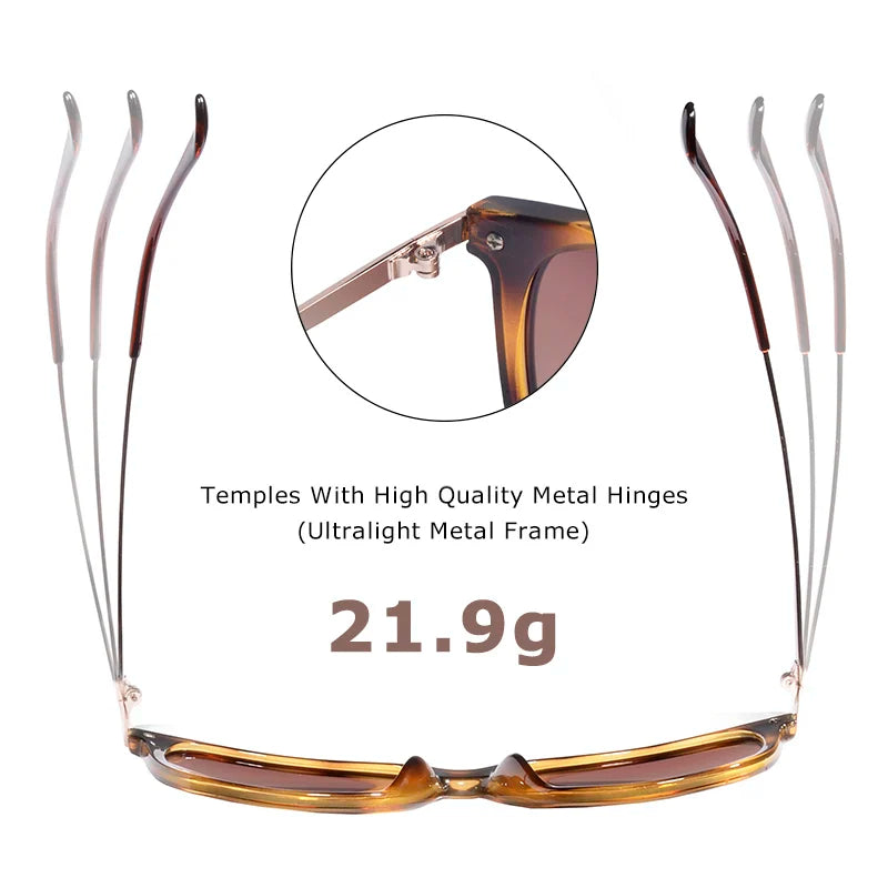 CRIXALIS Square Polarized Sunglasses For Women 2024 Brand Design Anti Glare Driving Retro Sun Glasses Men UV400 zonnebril heren
