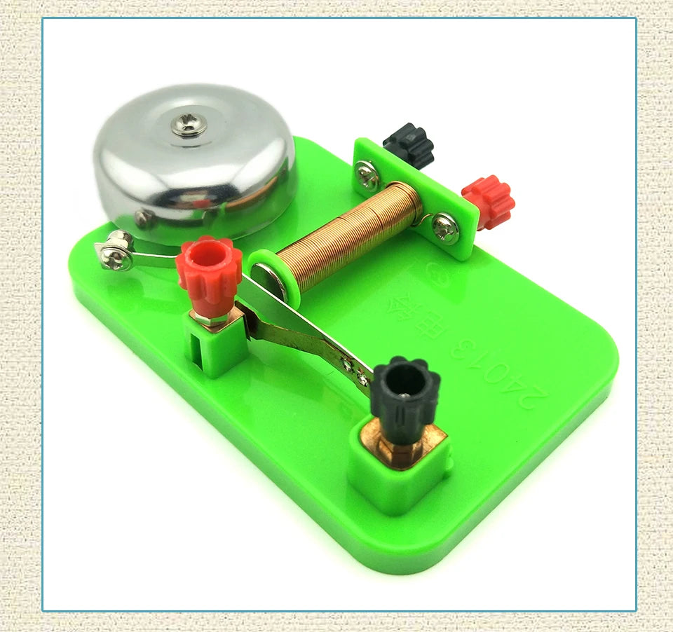 Electrical Trembler Bell Model Science Experiments Developmental Kids Toy nvention Education Toys Children Teaching equipment