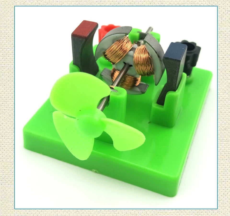 DIY DC Electrical Motor Model Physics Experiment Aids Children Educational Students Toy School Physics Science student Toy