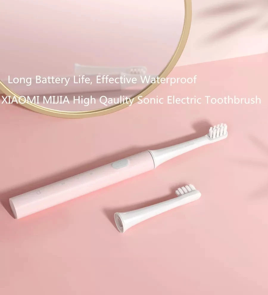 XIAOMI MIJIA T100 Sonic Electric Toothbrush Cordless USB Rechargeable Toothbrush Waterproof Ultrasonic Automatic Tooth Brush