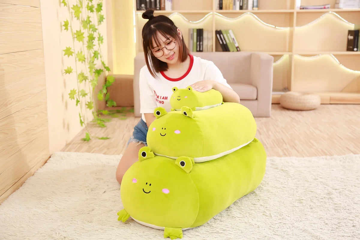Hot 20/28cm Soft Animals Cartoon Cat Pillows Cushion Lovely Rabbit Stuffed Dog Penguin Pig Frog Plush Toy Birthyday Gift