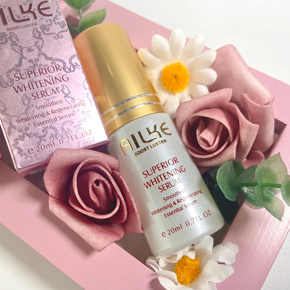 AILKE Lightenin Anti-Wrinkle Face Cream With Collagen, Hyaluronic Acid, Whitening Skin Care Women Facial Moisturizer Set
