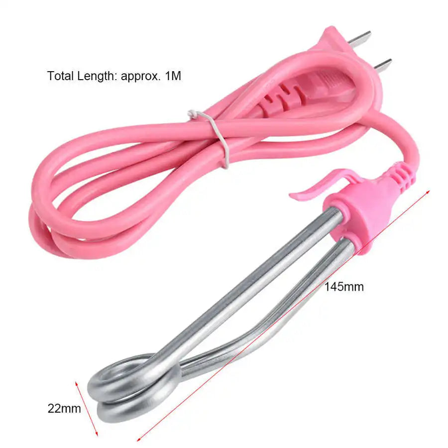 Electric Heater Mini Boiler Hot Water Coffee Immersion Travel Use 600W CN Plug 220V Water Immersion Heater Rod