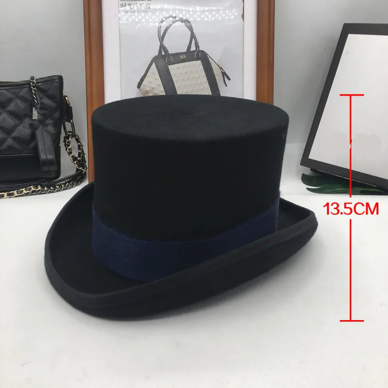 British wind in Europe and the gentleman cap stage performance top hat retro fashion and personality President hat cap