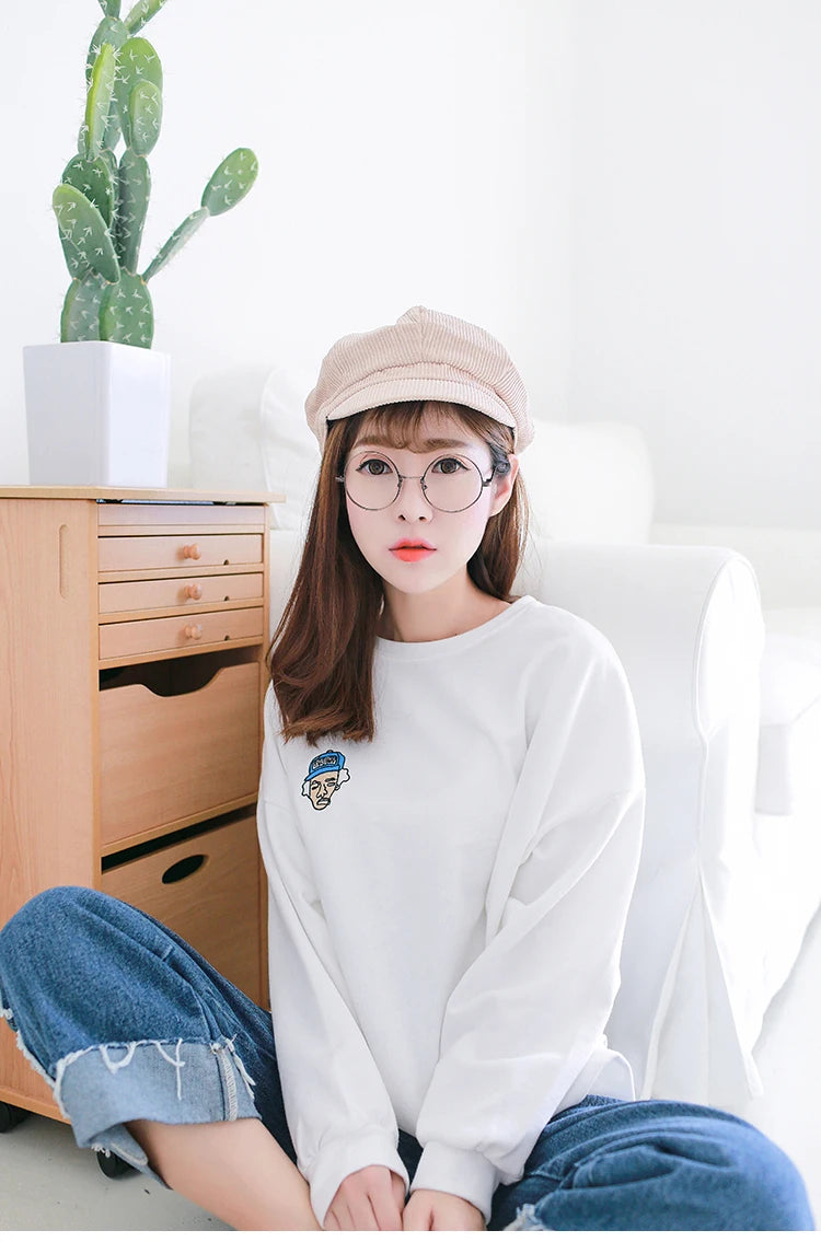 COKK Newsboy Cap Beret Women Vintage Beret Painter Winter Hats For Women Men Octagonal Caps Female Bone Male New 11.11 Hats