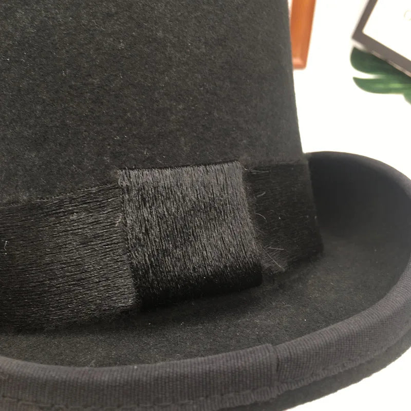 British wind in Europe and the gentleman cap stage performance top hat retro fashion and personality President hat cap