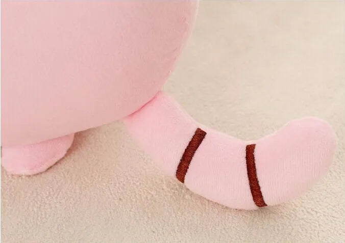 40*30cm Kawaii Cat Pillow With Zipper Only Skin Without PP Cotton Biscuits Plush Animal Doll Toys Big Cushion Cover Peluche Gift