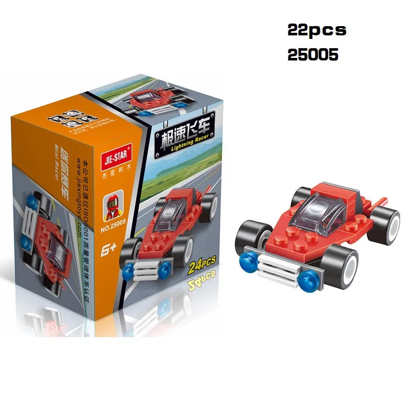 Mini Transportation tank plane Car Educational Assembled Models Building Blocks Compatible small Bricks toys for children