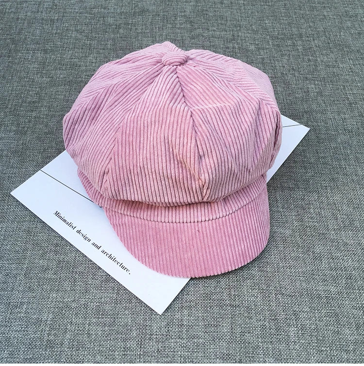 COKK Newsboy Cap Beret Women Vintage Beret Painter Winter Hats For Women Men Octagonal Caps Female Bone Male New 11.11 Hats