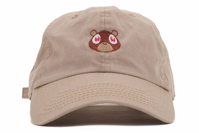 Kanye West Ye Bear Dad Lovely Baseball Cap Summer For Men Women Snapback Unisex Exclusive Release Hip Hop Hot Style Hat
