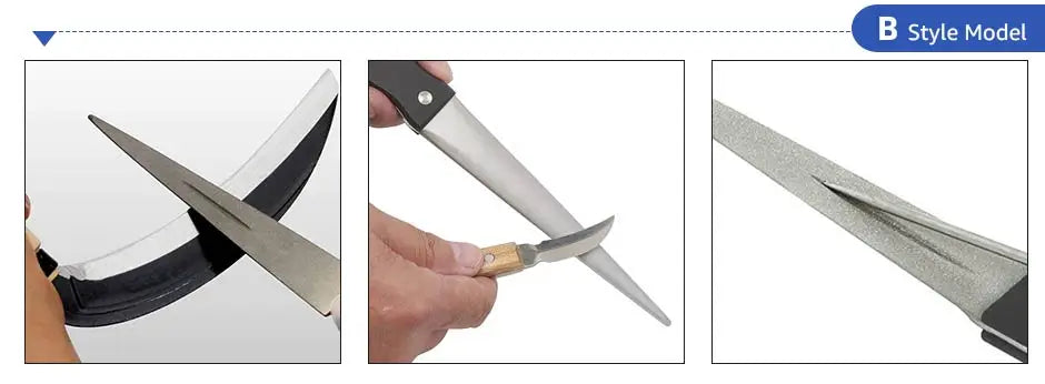 Whetstone Stone Diamond Knife Sharpener Knife Sharpening Curved Surface for Knife Scissors Honing Bar Kitchen Grinding Tool