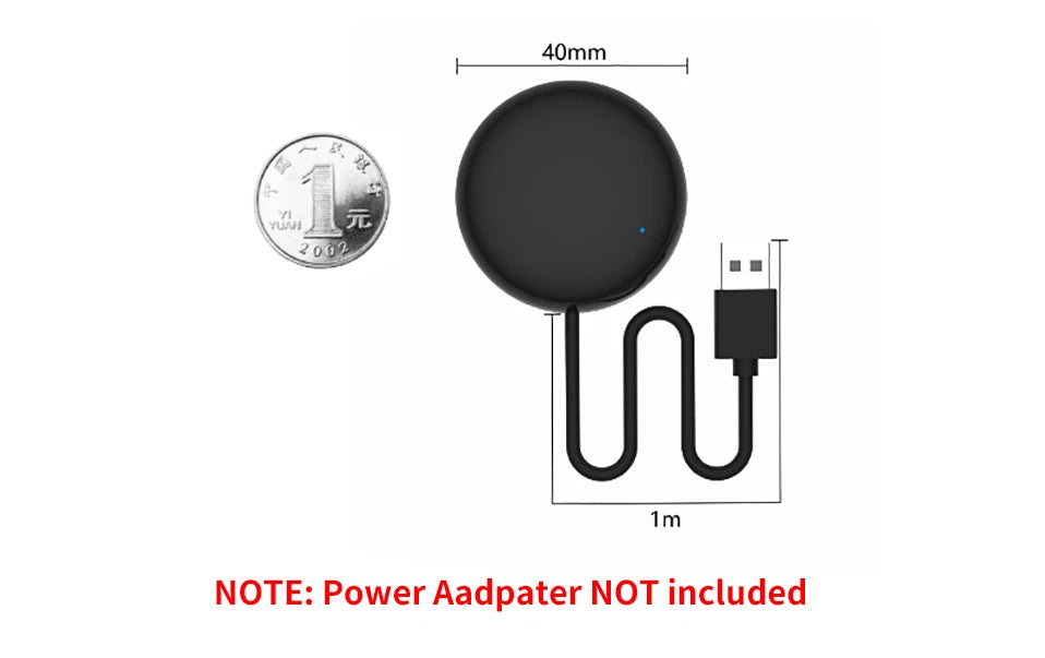 Tuya WiFi IR Remote Control for Smart Home for TV Air Condition works with Alexa Google Home Yandex Alice