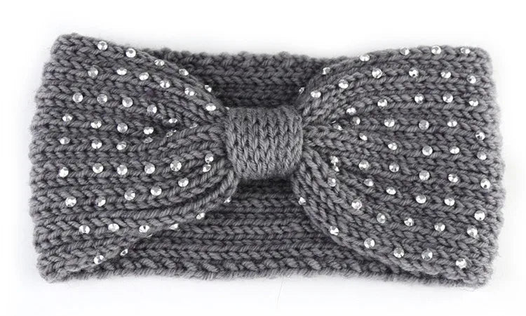 Women Headband Solid Color Elastic Hair Bands Twisted Knitted Turban Headwrap Winter Girls Hairband Fashion Hair Accessories