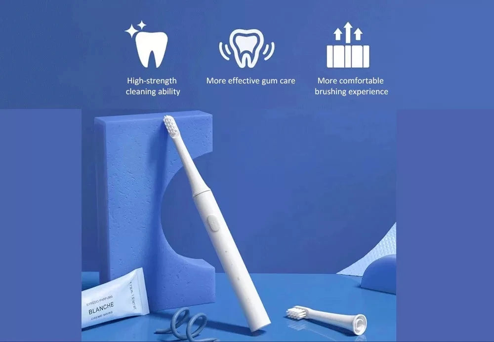 XIAOMI MIJIA T100 Sonic Electric Toothbrush Cordless USB Rechargeable Toothbrush Waterproof Ultrasonic Automatic Tooth Brush