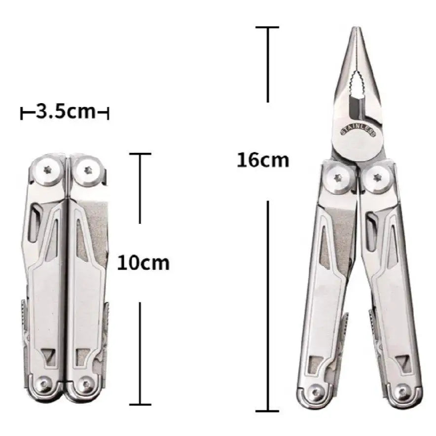 Daicamping DL1 Extra Cutter Scissors Saw Clamp Multi Tools / Clip Pliers Multifunctional Foldable EDC Folding Knife Multitools