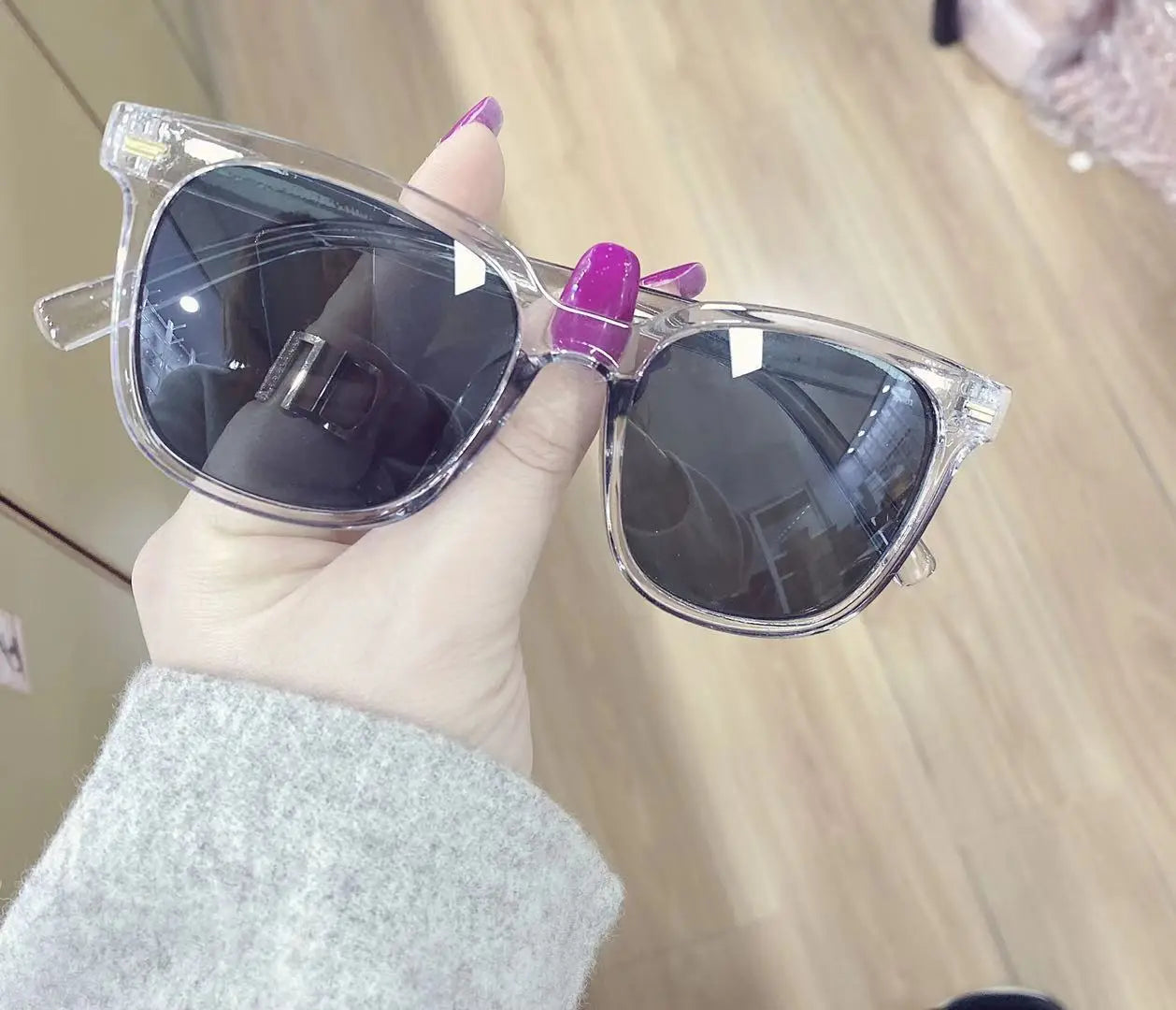 Summer Square Sunglasses for Lady Fashion Trendy Style Sun Glasses Vintage Shades Goggles UV400 Protection Streetwear Eyewear
