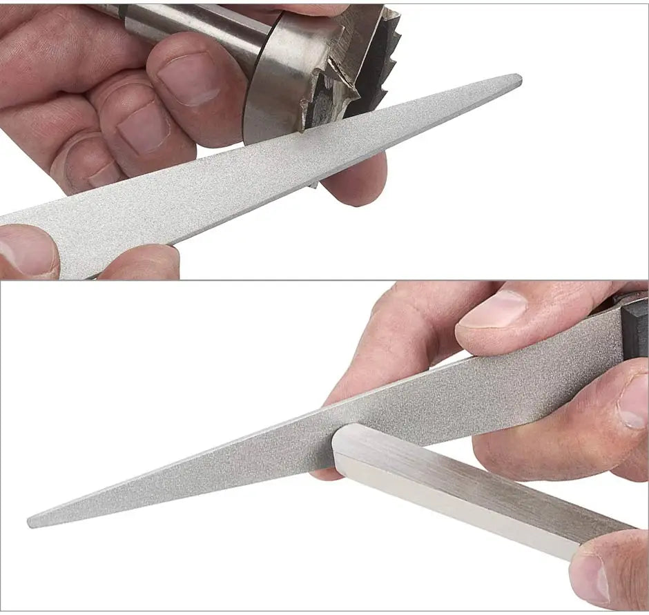 Whetstone Stone Diamond Knife Sharpener Knife Sharpening Curved Surface for Knife Scissors Honing Bar Kitchen Grinding Tool