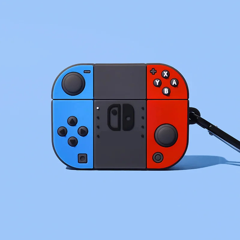 3D Creative Earphone Case for AirPods Pro 1 2 3 Cartoon Silicone Cover Joystick