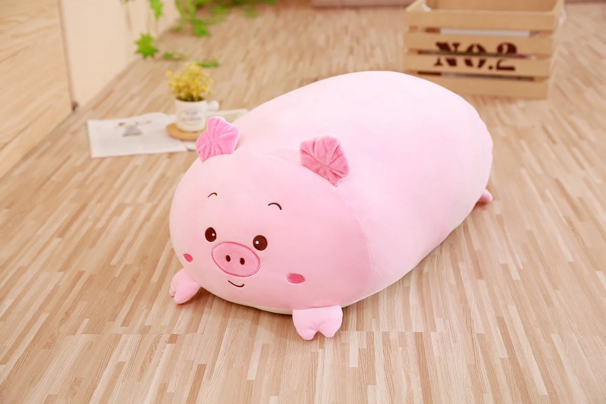Hot 20/28cm Soft Animals Cartoon Cat Pillows Cushion Lovely Rabbit Stuffed Dog Penguin Pig Frog Plush Toy Birthyday Gift