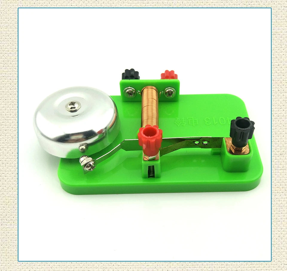 Electrical Trembler Bell Model Science Experiments Developmental Kids Toy nvention Education Toys Children Teaching equipment
