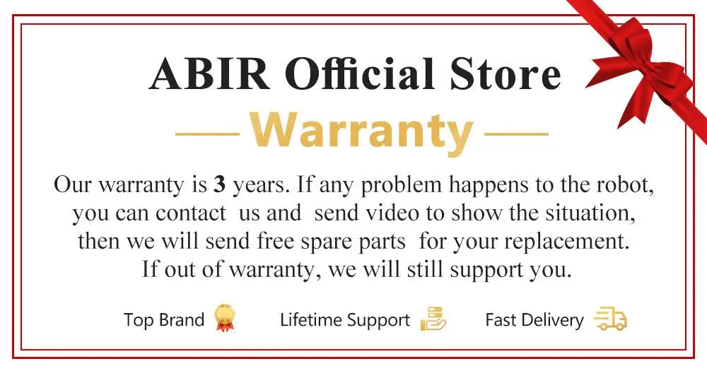 Robot Vacuum Cleaner ABIR X6 , 6000PA Suction, Smart Eye System,APP Virtual Barrier,Smart Home Appliance,Auto Floor Mopping