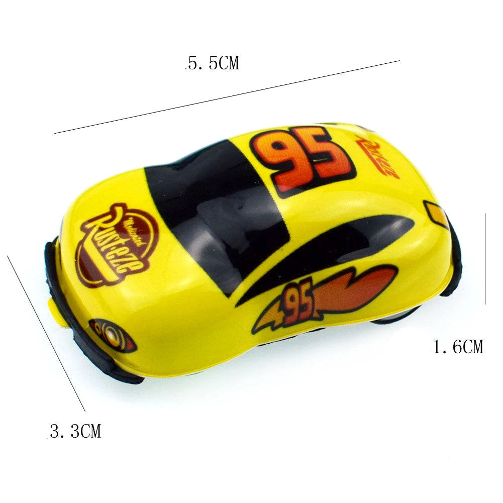20pcs/lot Cartoon Toys Cute Plastic Pull Back Cars Plane Toy Cars for Child Mini Car Model Funny Kids Toys Kindergarten Toys DDJ