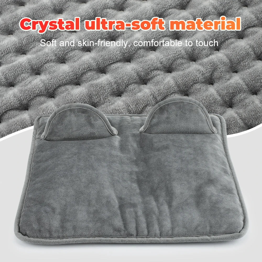 Electric Heating Pad Foot Warmer Soft Plush Washable Portable Winter Heater Thermal Blanket Hand Foot Warming Mat For Bed Sofa