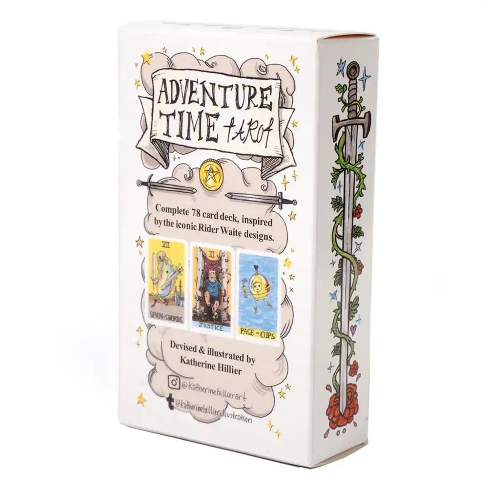 Tarot Cards Deck 78Pcs Adventure Tarot Cards Playing Board Game Party Birthday Gift Board Game Card Fortune Telling Divination