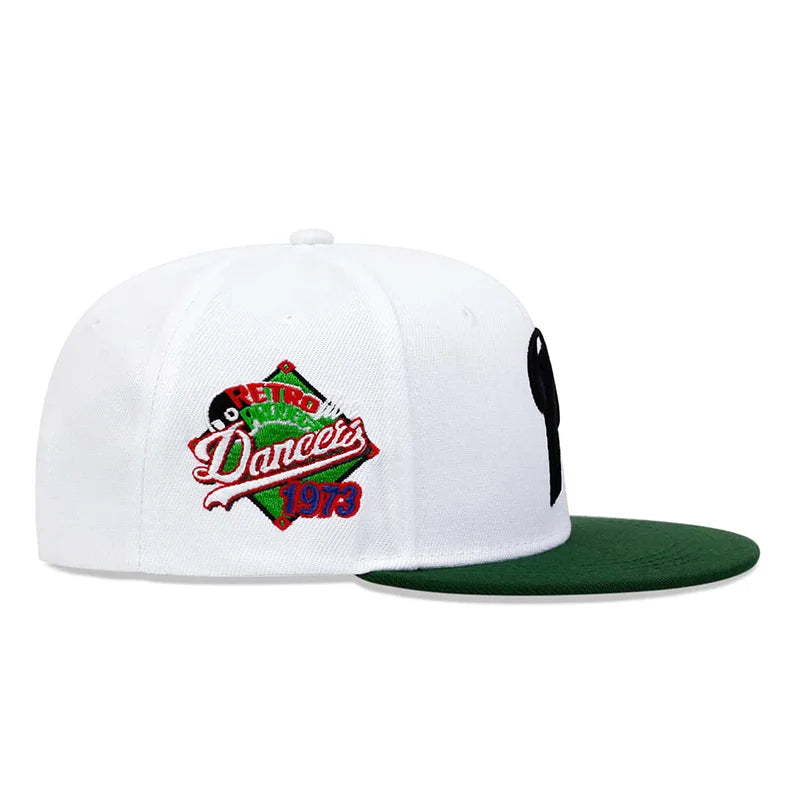 Unisex P Letter Embroidery Hip-hop Hats Outdoor Adjustable Casual Baseball Caps Sunscreen Hat