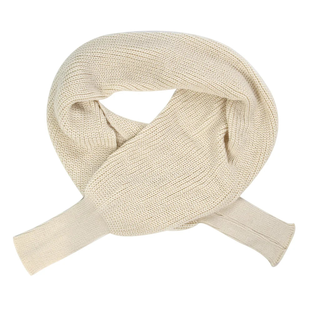 Women's Winter Scarf with Sleeve Wrap with Sleeve Wrap Winter Warm Shawl Scarf for Christmas Thanksgiving Day Gifts