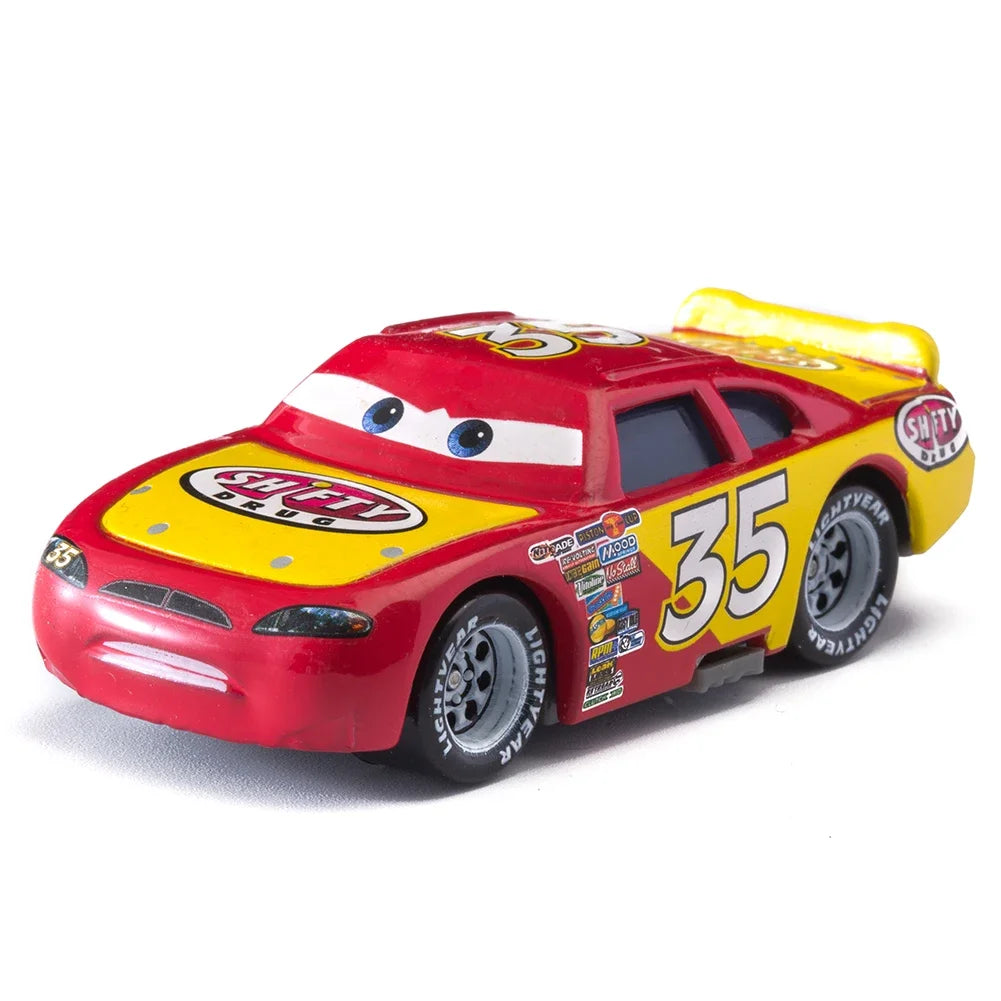 Children Toys Car Disney Pixar Cars 3 Lightning McQueen Jackson Storm Mater 1:55 Diecast Metal Alloy Model Car Kid Gift