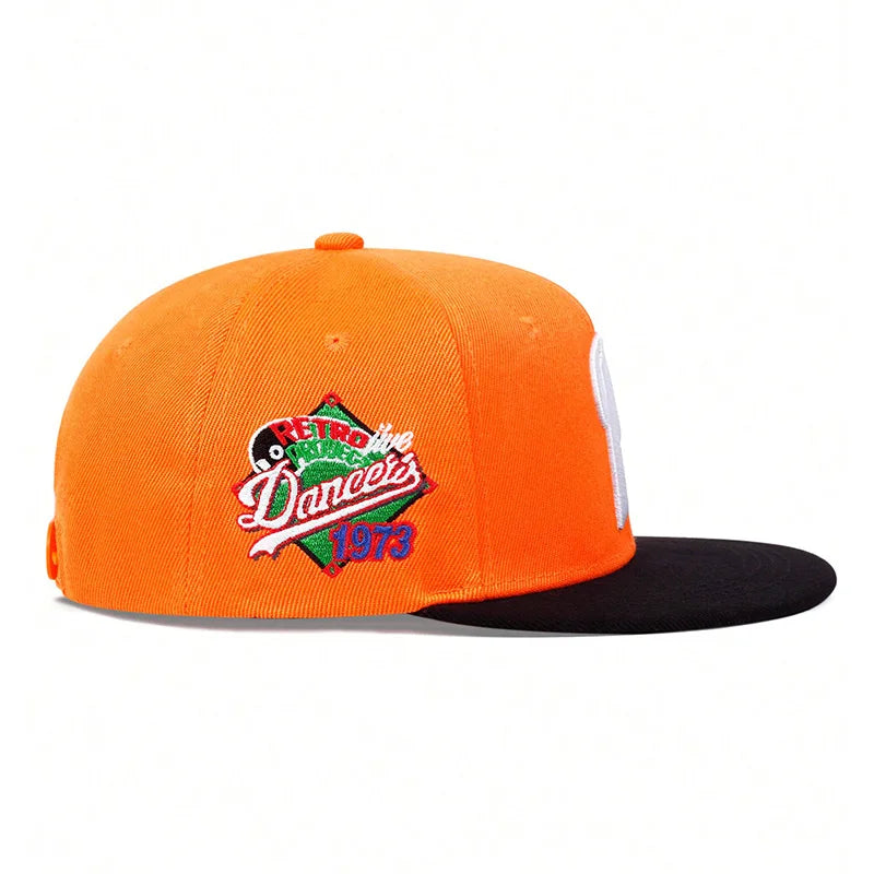 Unisex P Letter Embroidery Hip-hop Hats Outdoor Adjustable Casual Baseball Caps Sunscreen Hat