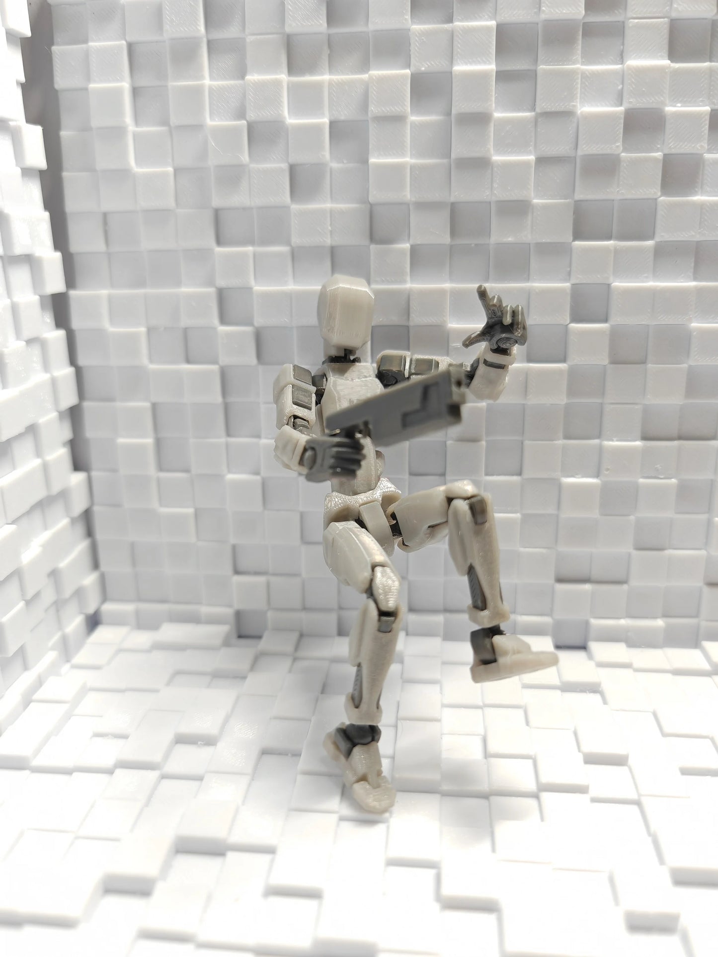 Titan 13 Action Figures T13 Figure 3D Printed Multi-Jointed Movable Lucky 13 Action Figure Nova 13 Action Figure Dummy