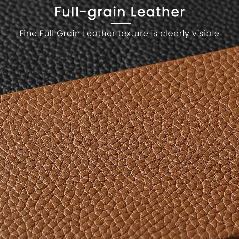 Luxury Genuine Cowhide Leather Phone Case for iPhone 15 13 14 Pro Max 15 Plus 15Pro 14Pro 11 12 Pro Max Shockproof Back Cover